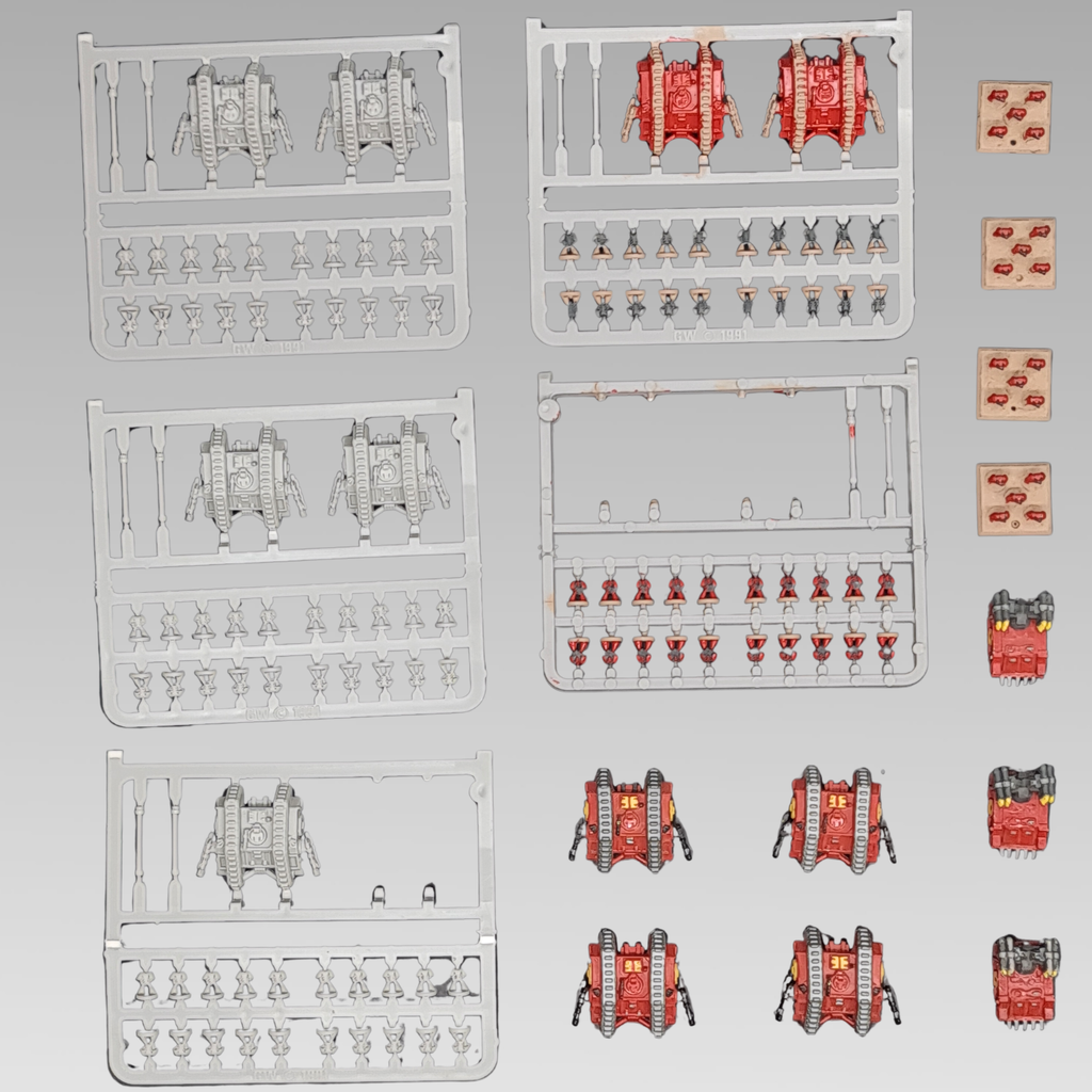 Warhammer 40K Epic Space Marine Vintage 1991 Vehicle & Infantry Lot