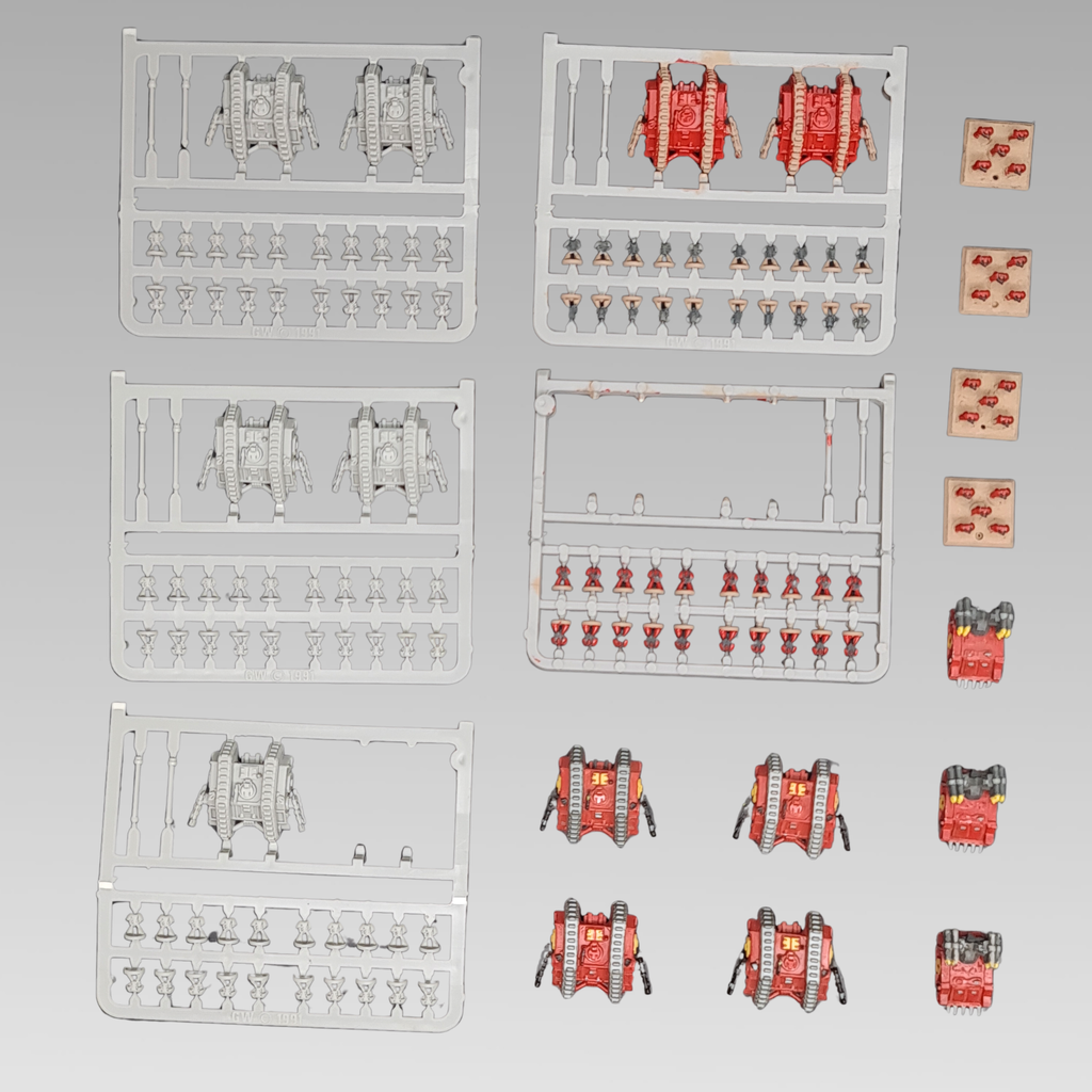 Warhammer 40K Epic Space Marine Vintage 1991 Vehicle & Infantry Lot