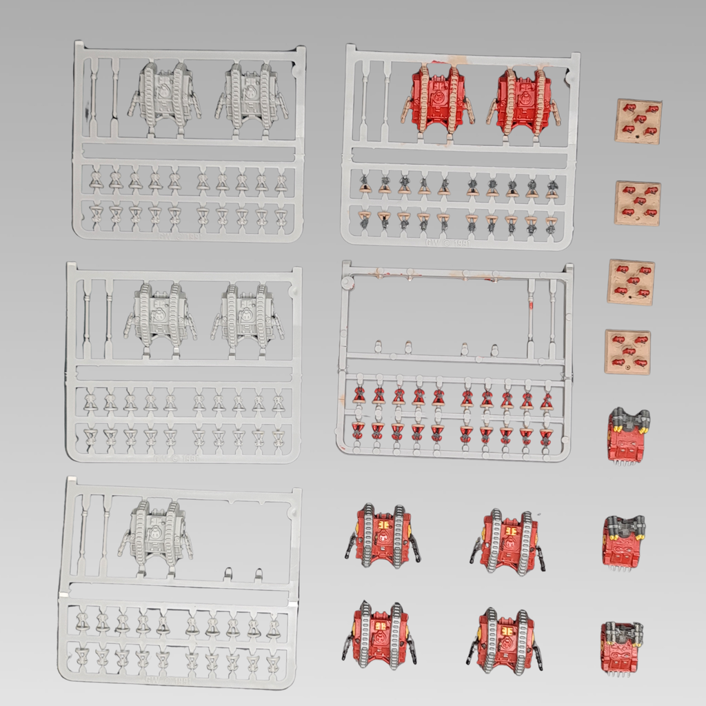 Warhammer 40K Epic Space Marine Vintage 1991 Vehicle & Infantry Lot