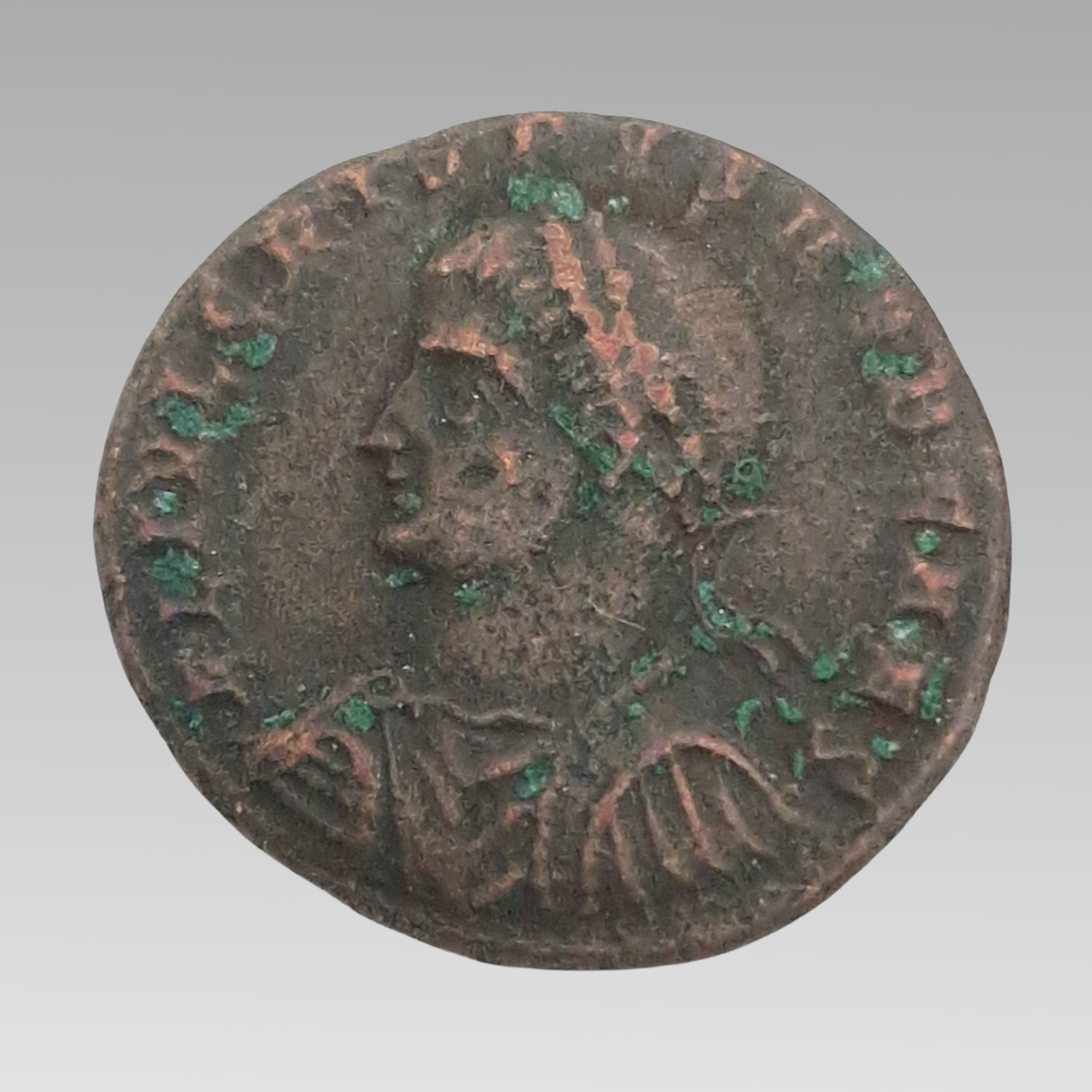 Roman Constantine II AE Nummus Camp Gate Coin AD 324-329 17mm