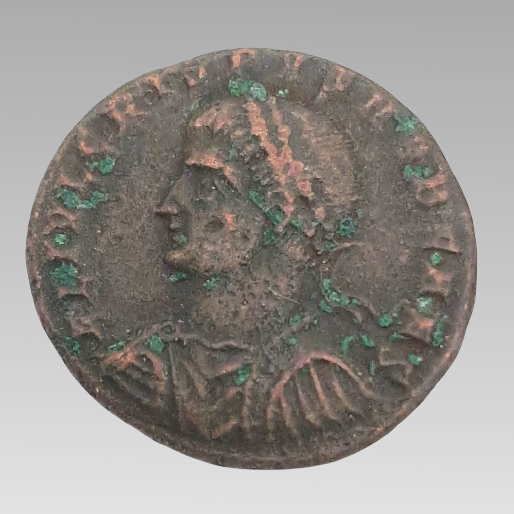 Roman Constantine II AE Nummus Camp Gate Coin AD 324-329 17mm