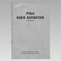 Front cover of vintage Pilot Radio Navigation by J. A. Terras.