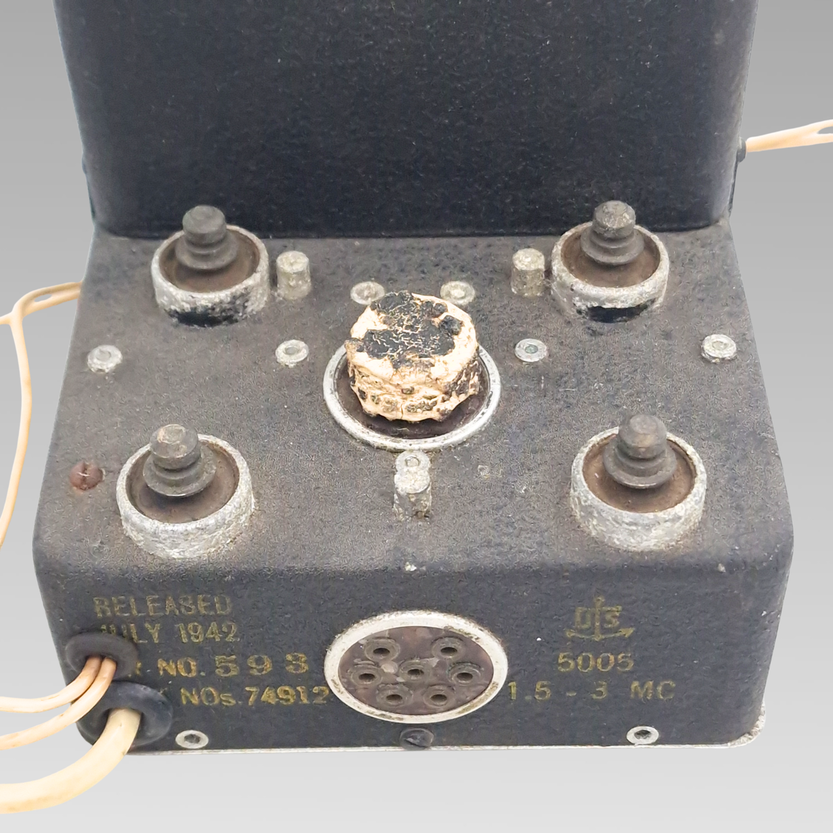 WWII US Navy CBY-46104 Aircraft Radio Receiver 1942