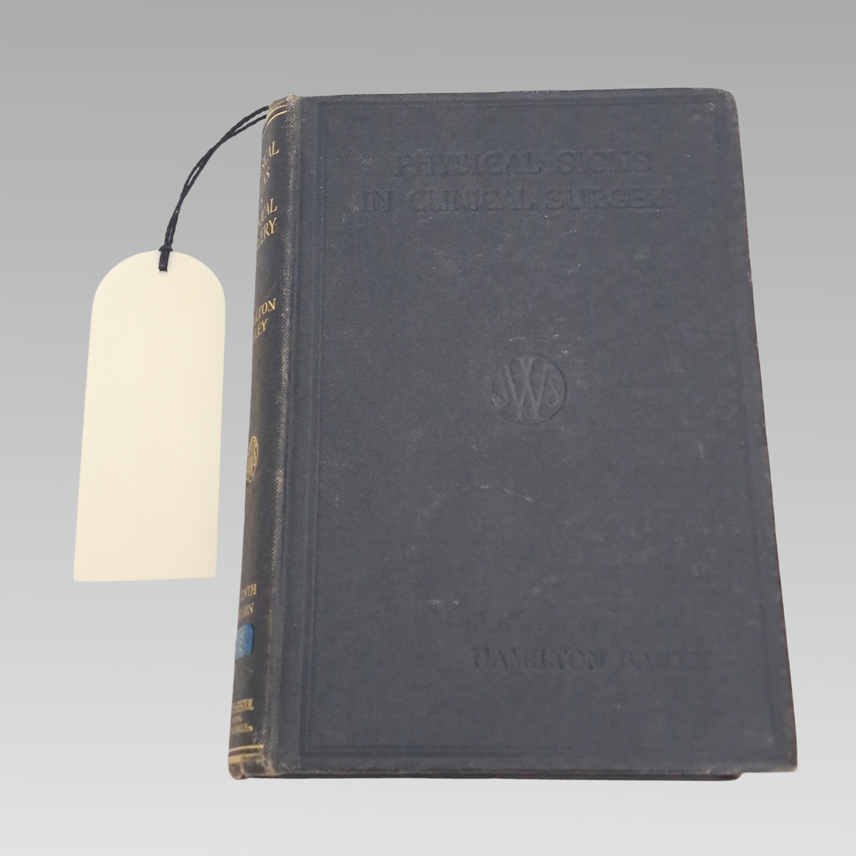 1940 Hamilton Bailey Physical Signs in Clinical Surgery 7th Ed