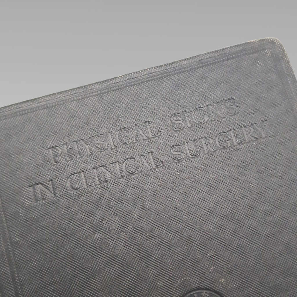 1940 Hamilton Bailey Physical Signs in Clinical Surgery 7th Ed