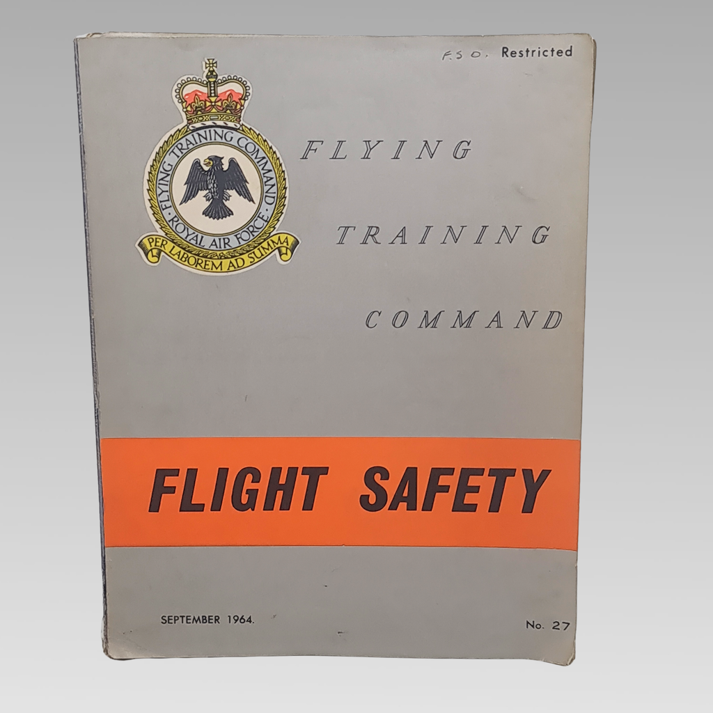 RAF Flying Training Command Flight Safety No.27 September 1964 Magazine