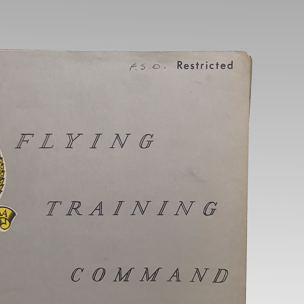 Distribution list page from the restricted RAF publication.