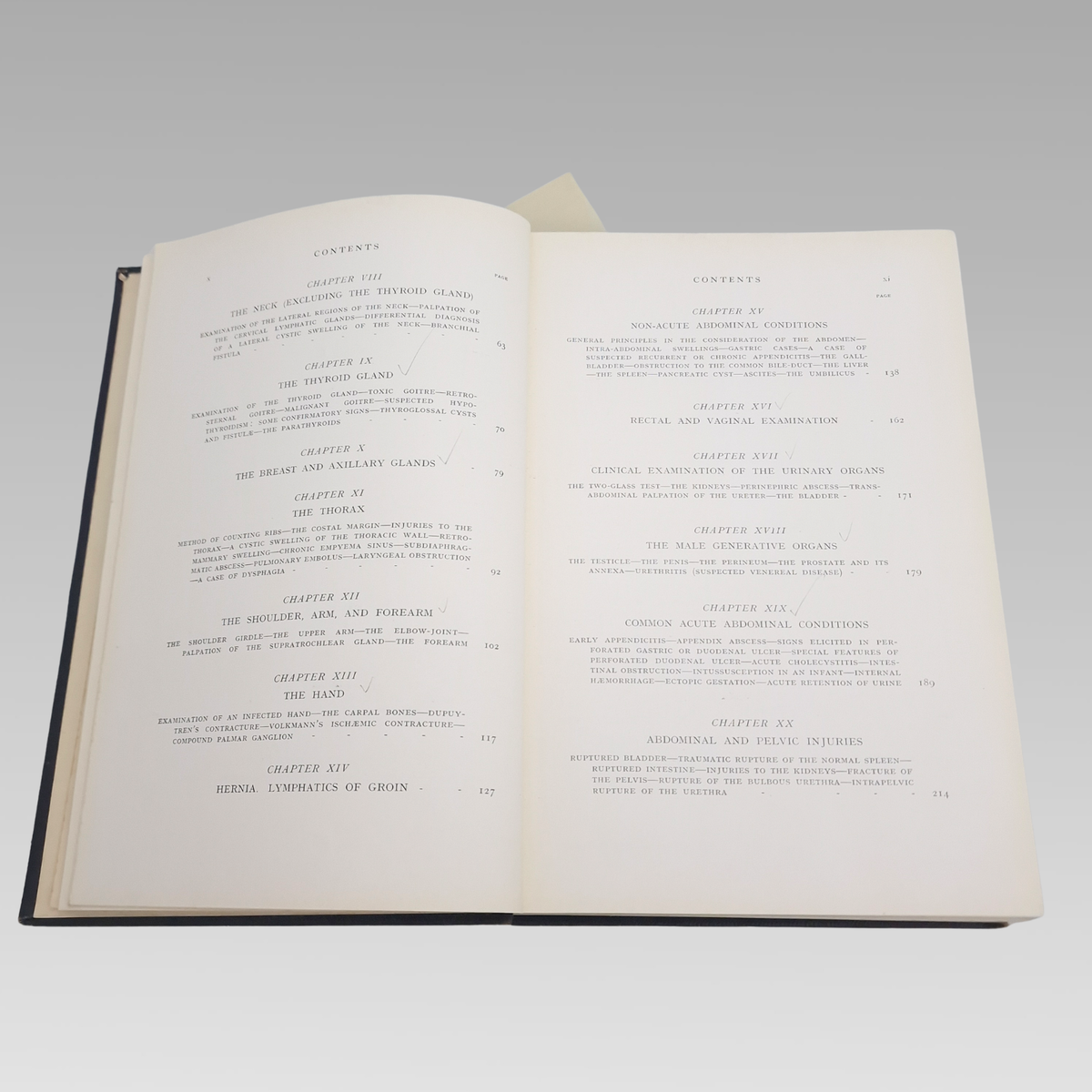 1940 Hamilton Bailey Physical Signs in Clinical Surgery 7th Ed