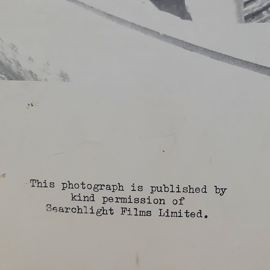 Close-up showing the rear cover publication credit.