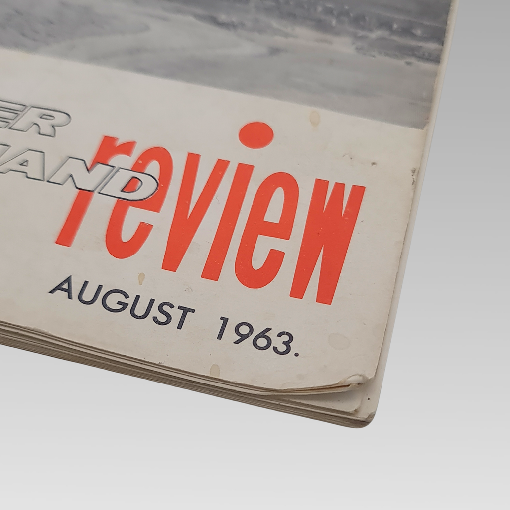RAF Flight Safety Fighter Command Review August 1963 Restricted Magazine