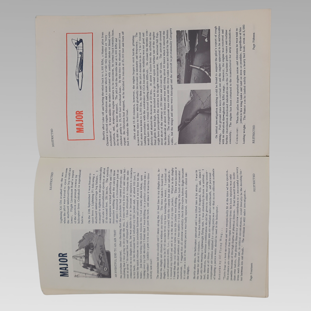 RAF Flight Safety Fighter Command Review Nov Dec 1964 Christmas Issue