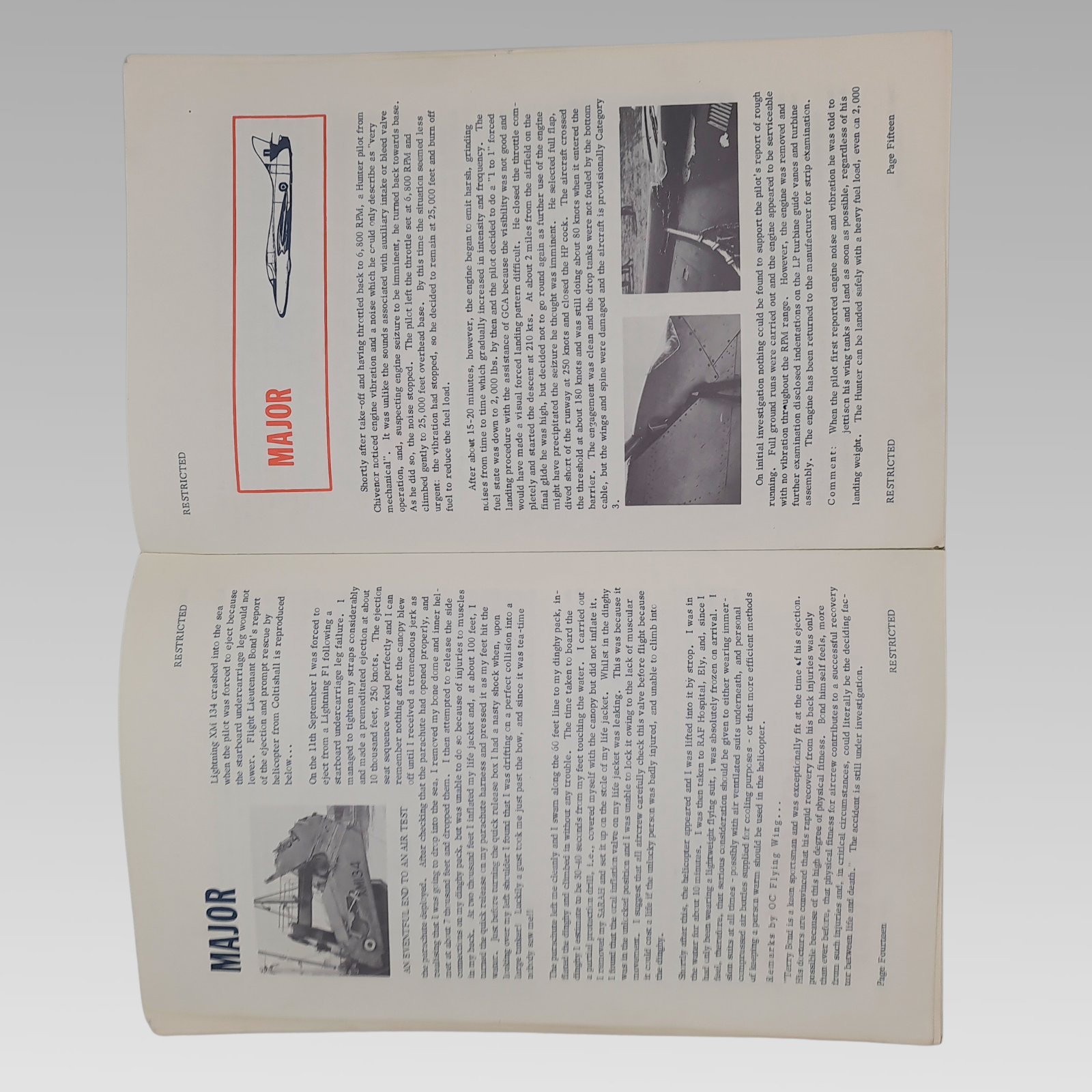 RAF Flight Safety Fighter Command Review Nov Dec 1964 Christmas Issue