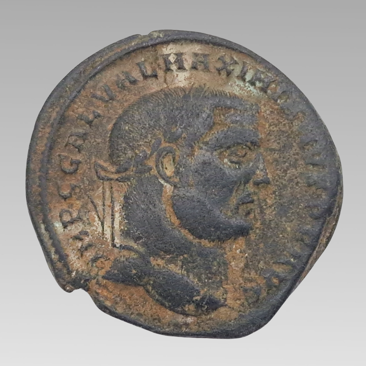 Galerius Roman Follis VIRTVS EXERCITVS Antioch AD 307-309