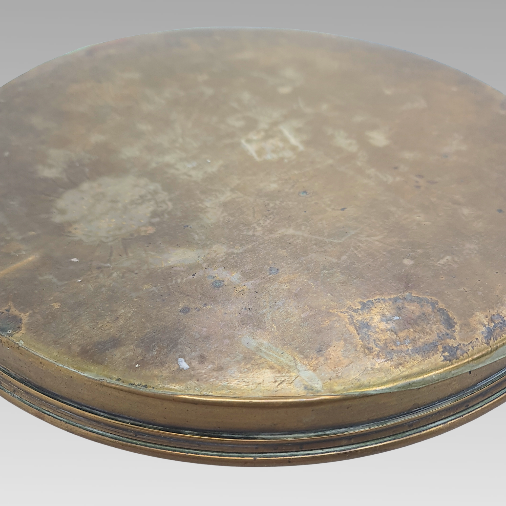 Christopher Dresser Benham & Froud Brass Charger c1885 Arts and Crafts