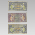 WW2 British Armed Forces Special Voucher Notes 1 Shilling & 3 Pence x3