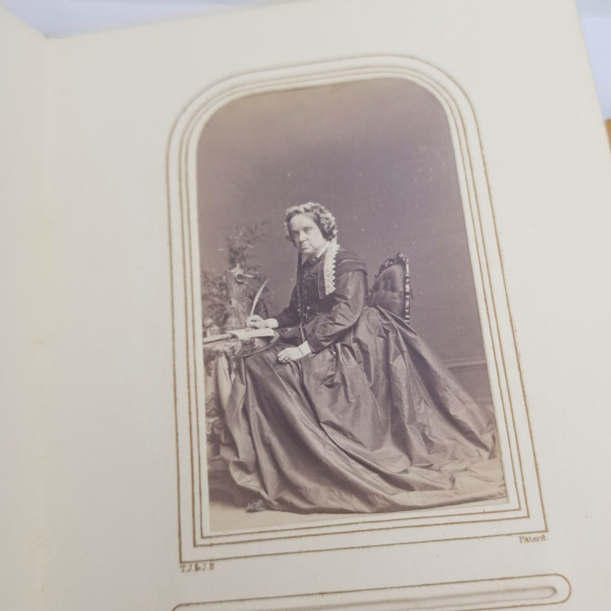 Victorian CDV Photo Album c1860s-1880s 37 Portrait Photographs