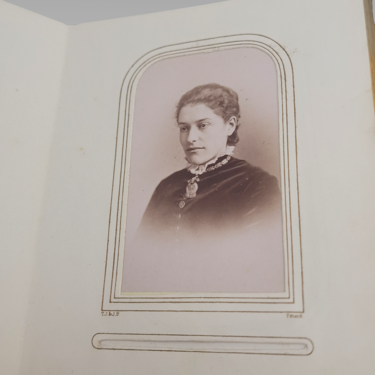 Victorian CDV Photo Album c1860s-1880s 37 Portrait Photographs