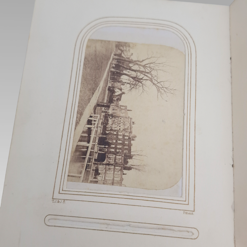 Victorian CDV Photo Album c1860s-1880s 37 Portrait Photographs
