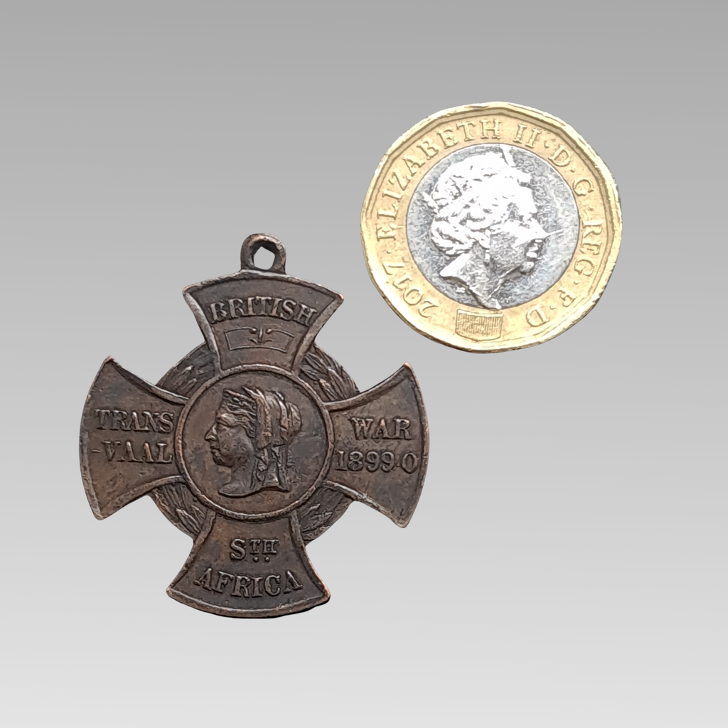 Boer War 1899–1900 South Africa Peace Medal Queen Victoria