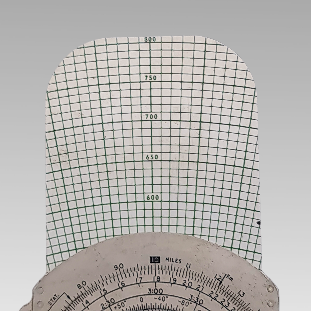 Vintage RAF Dead Reckoning Computer Mk 4A Air Navigation Flight Calculator